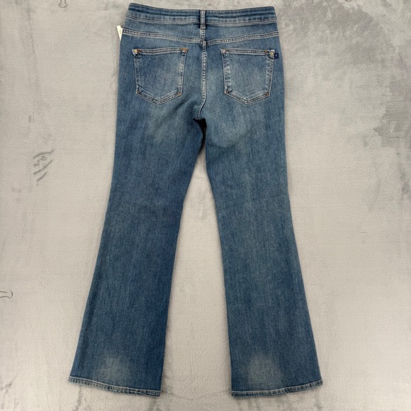 Anthropologie x Pilcro Jeans Bootcut Flare Blue Wash Denim Pants Womens size 29 - Picture 9 of 16
